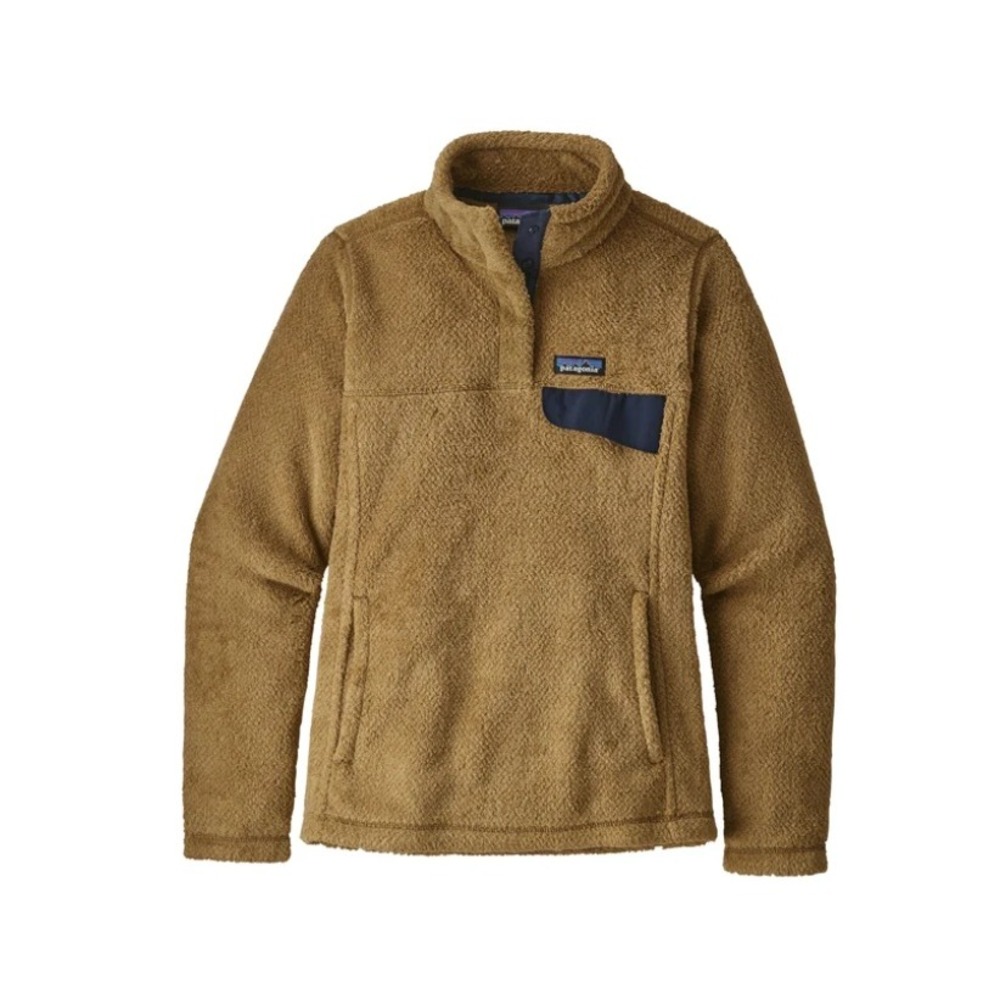 Patagonia Re-Tool Snap-T Pullover Fleece Kastanos Brown Biscuit X-Dye Small